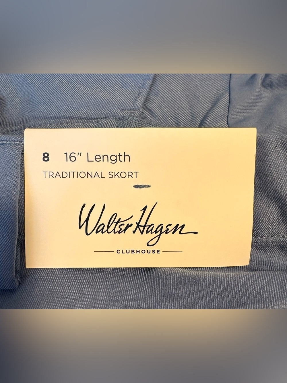 Walter Hagen traditional clubhouse skorts size 8 new with tags - Picture 4 of 5